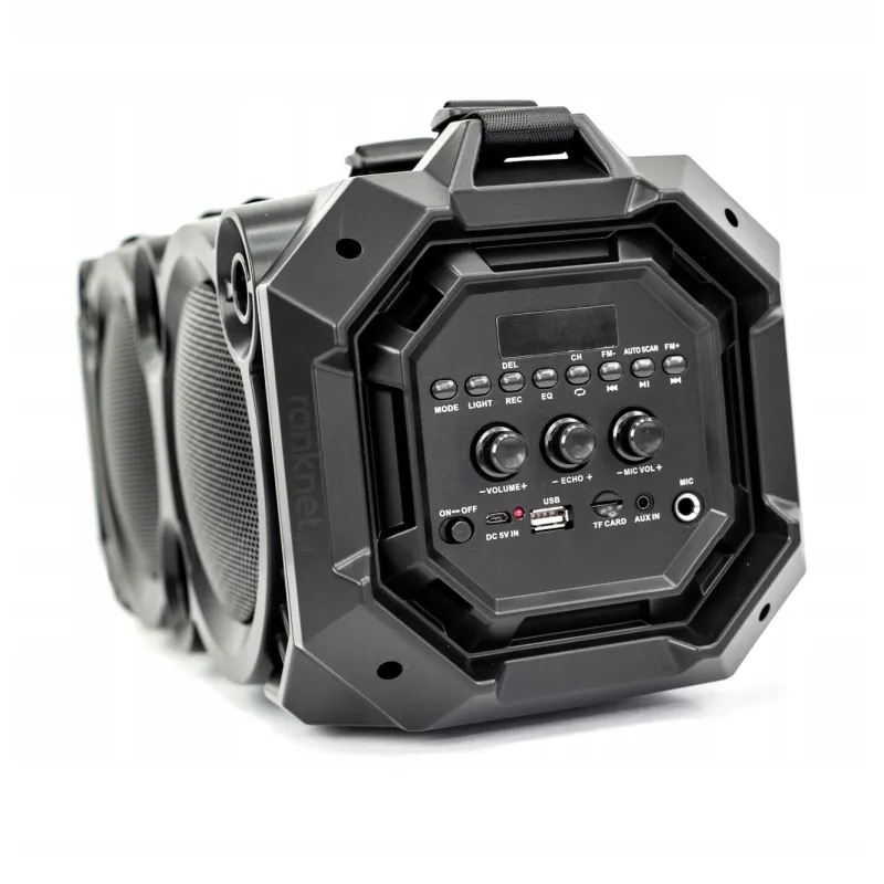 Аудиосистема Rebeltec Soundbox 460: Мощный Звук и Полная Мобильность в Компактном Корпусе